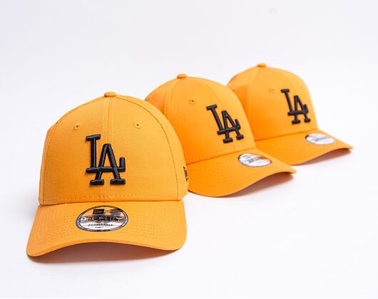 Dětská kšiltovka New Era 9FORTY Kids MLB League Essential Los Angeles Dodgers Strapback Tangerine