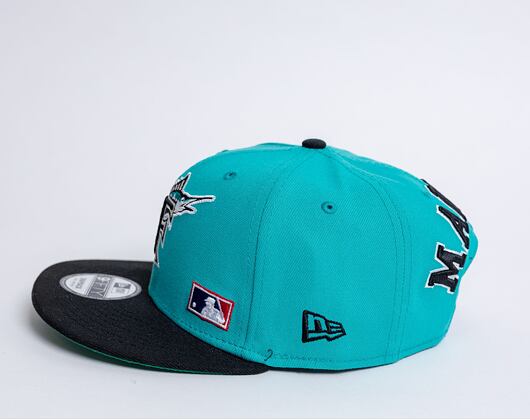 Kšiltovka New Era 9FIFTY MLB Team Arch Florida Marlins Cooperstown Snapback Team Color
