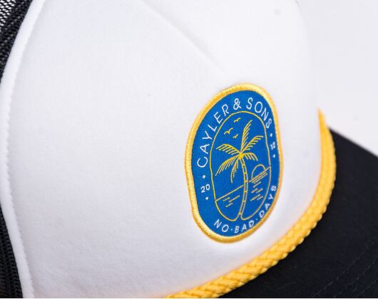 Kšiltovka Cayler & Sons CL No Bad Days Foam Trucker Cap Black/White