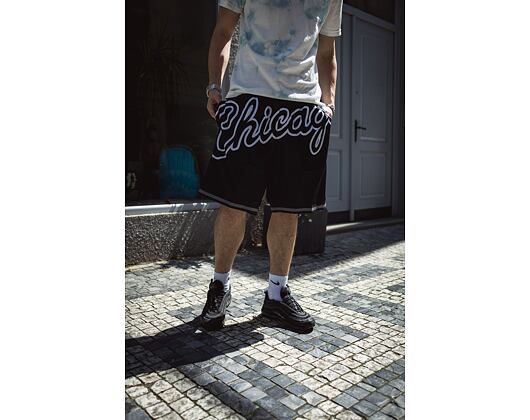 Kraťasy Mitchell & Ness Big Face 3.0 Fashion Short Chicago Bulls Black