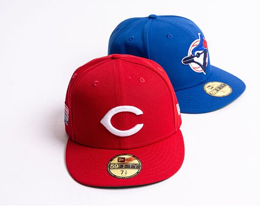 Kšiltovka New Era 59FIFTY MLB World Series 5 Cincinnati Reds Fitted Scarlet