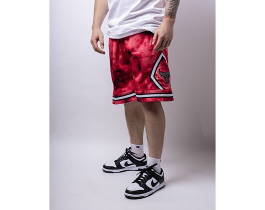Kraťasy Mitchell & Ness Chicago Bulls Galaxy Swingman Shorts Red
