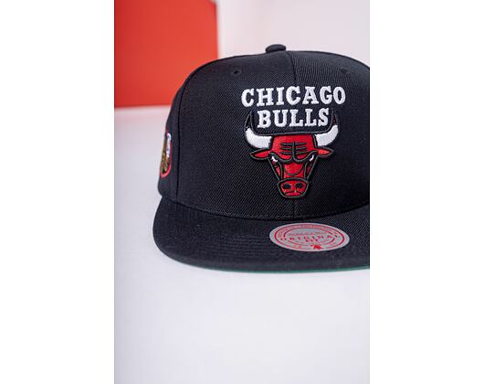 Kšiltovka Mitchell & Ness - Top Spot Snapback Hwc - Chicago Bulls - Black