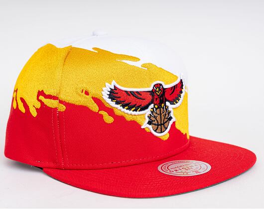 Kšiltovka Mitchell & Ness Paintbrush Snapback HWC Atlanta Hawks White / Red