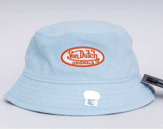 Klobouk Von Dutch Seattle Bucket French Terry Lt.Blue