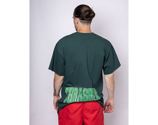 Triko HUF × Thrasher High Point T-Shirt Forest Green
