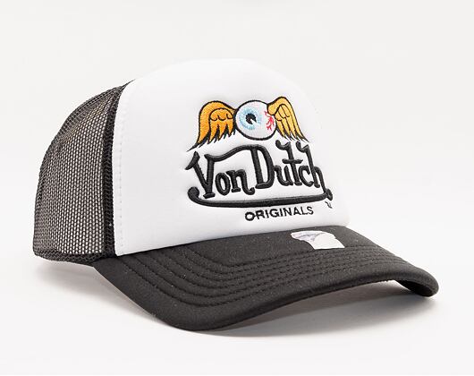 Kšiltovka Von Dutch Baker Trucker Foam White/Black