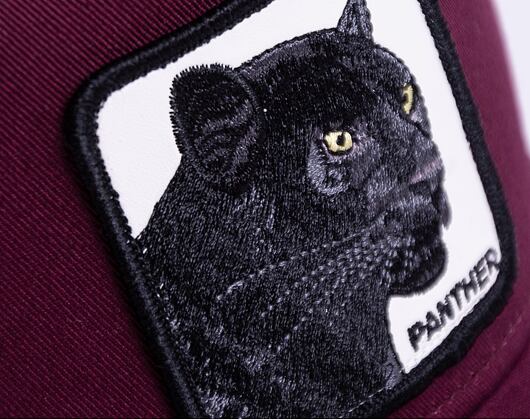 Kšiltovka Goorin - Animal Farm Core The Panther - Maroon