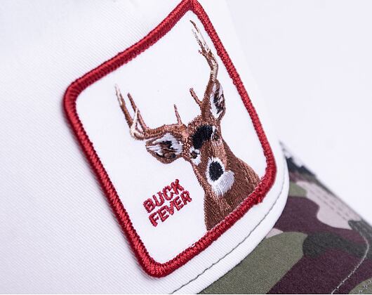 Kšiltovka Goorin - Animal Farm Core The Buck Fever - White