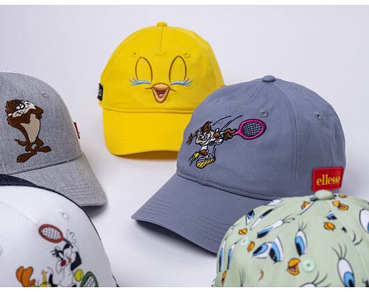 Kšiltovka Ellesse Looney Tunes Taz Cap Grey