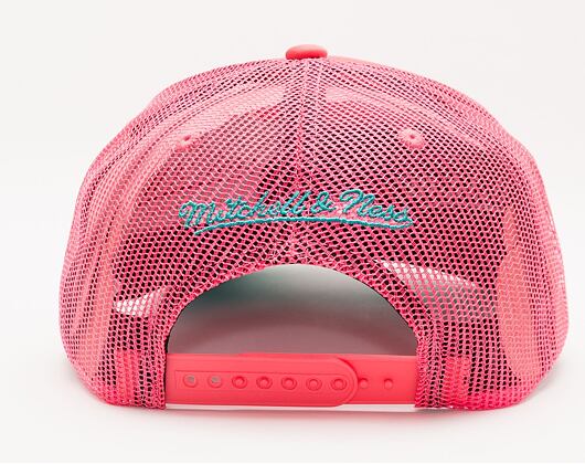 Kšiltovka Mitchell & Ness Keep On Truckin Trucker Hwc San Antonio Spurs Pink