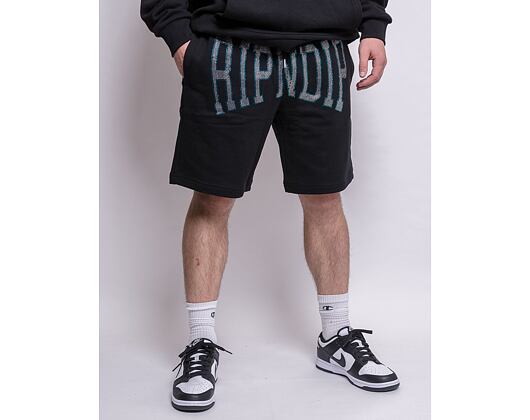 Kraťasy RIP N DIP Summer Revenge Rhinestone Sweatshorts Black
