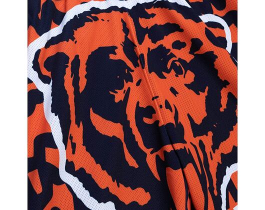 Kraťasy Mitchell & Ness NFL Jumbotron 2.0 Shorts Chicago Bears Navy / Orange