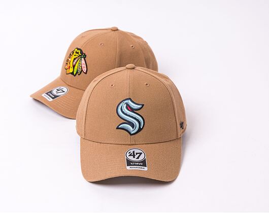 Kšiltovka '47 Brand NHL Seattle Kraken '47 MVP Snapback Camel