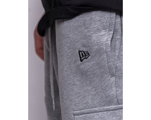 Tepláky New Era Premium Cargo Joggers Heather Grey