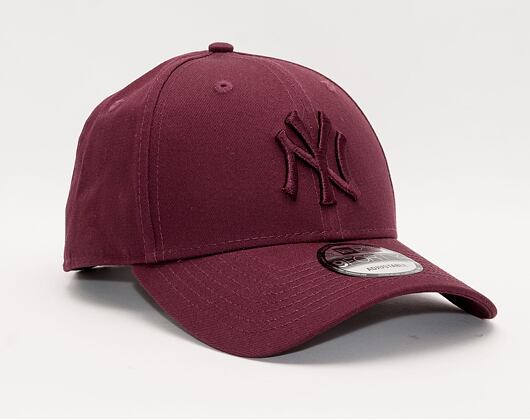 Kšiltovka New Era 9FORTY MLB League Essential Snapback New York Yankees Maroon