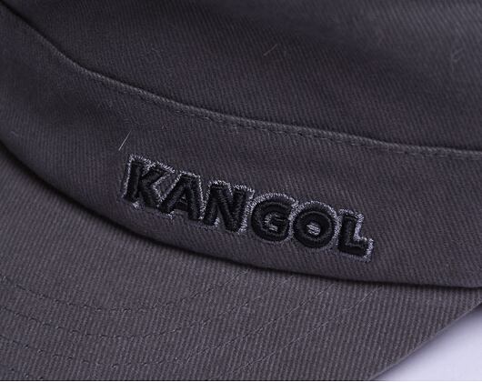Kšiltovka Kangol - Cotton Twill Army Cap - Grey