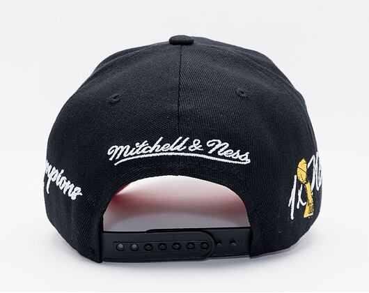 Kšiltovka Mitchell & Ness Champ Wrap Pro Snapback Toronto Raptors Black