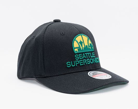 Kšiltovka Mitchell & Ness Classic Red Snapback Seattle Supersonics Black