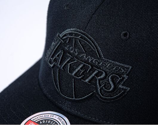 Kšiltovka Mitchell & Ness Blk/Blk Logo Classic Red Los Angeles Lakers Black
