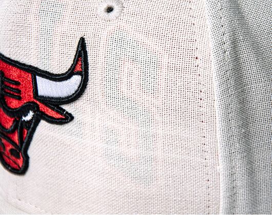 Kšiltovka Mitchell & Ness Cut Away Snapback Nba Chicago Bulls Off White