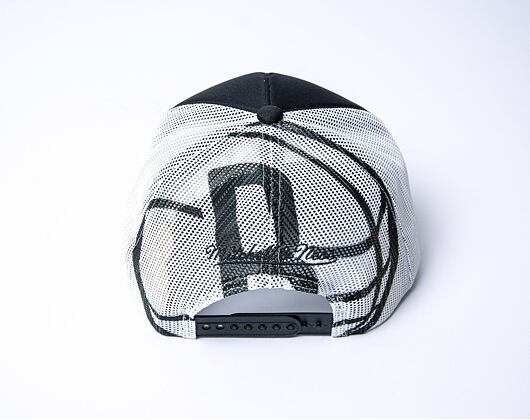 Kšiltovka Mitchell & Ness Off The Backboard Trucker Brooklyn Nets Black / White
