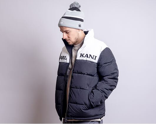 Bunda Karl Kani Retro Block Puffer Jacket black/white