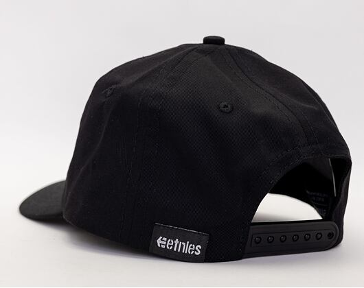 Kšiltovka Etnies Icon Destruct Snapback Black/Black