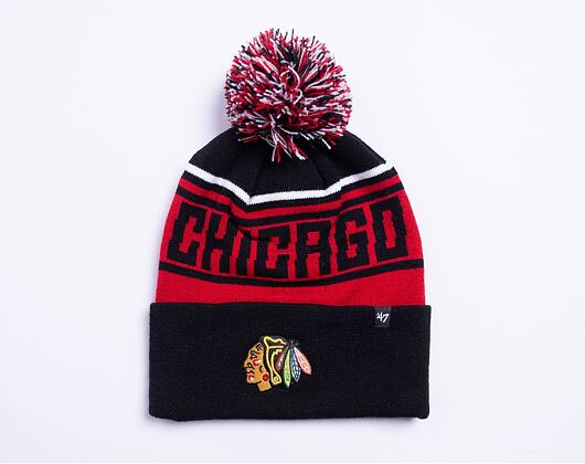 Kulich '47 Brand NHL Chicago Blackhawks Stylus '47 Cuff Knit Black