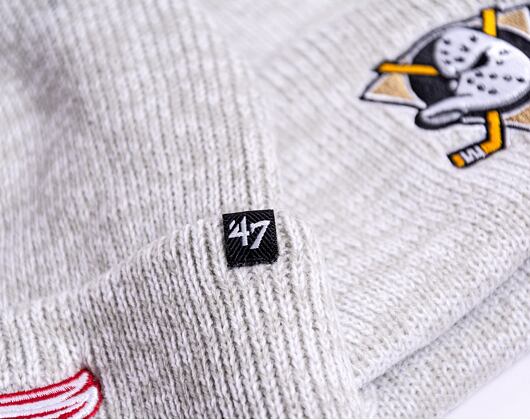 Kulich '47 Brand NHL Anaheim Ducks Brain Freeze '47 Cuff Knit Grey