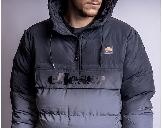 Bunda Ellesse Pilazzo OH Jacket Black/Silver Reflective