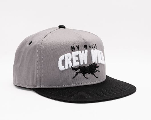 Kšiltovka Cayler & Sons Crew Wild Cap Grey/Black