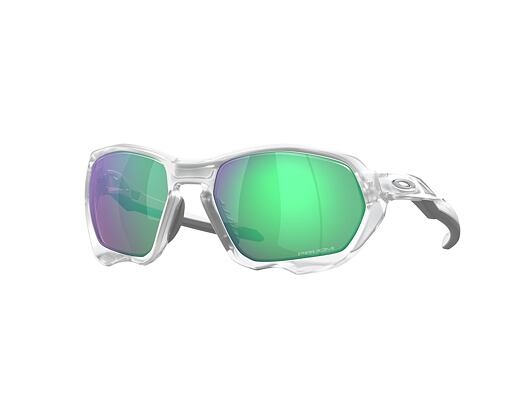 Pánské Sluneční Brýle Oakley Plazma Matte Clear w/Prizm Rd Jade 0OO9019 90191659