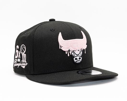 Kšiltovka New Era 9FIFTY NBA Team Drip Chicago Bulls Black