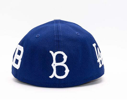Kšiltovka New Era 59FIFTY MLB All over Logo LP Low Profile Los Angeles Dodgers Navy