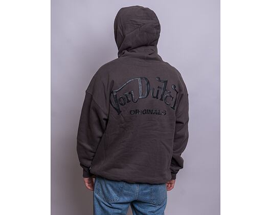 Mikina Von Dutch Matthew Sweatshirt French Terry Cotton Grey