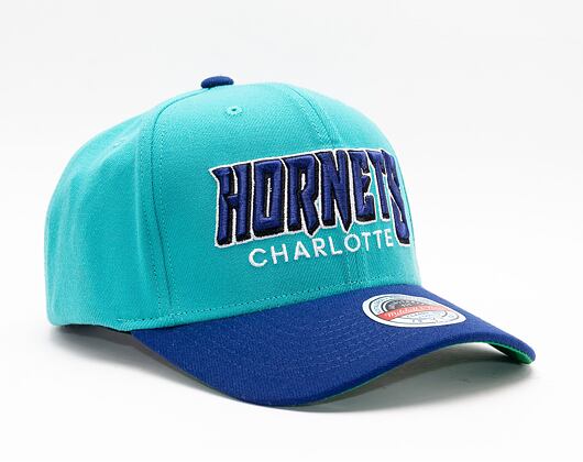 Kšiltovka Mitchell & Ness SHREDDER STRETCH SNAPBACK HWC Charlotte Hornets Teal