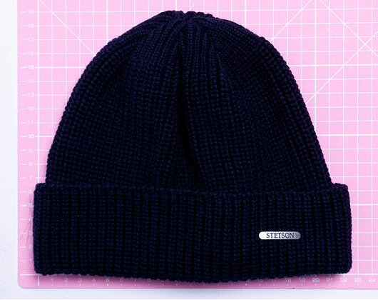 Kulich Stetson Beanie Merino Wool Navy