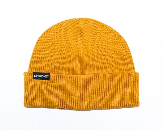 Kulich Upfront PATCH Rib Beanie Yellow