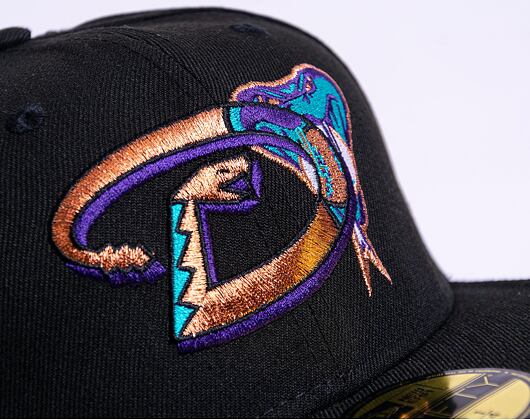 Kšiltovka New Era 59FIFTY MLB Team Color Split Arizona Diamondbacks - Black
