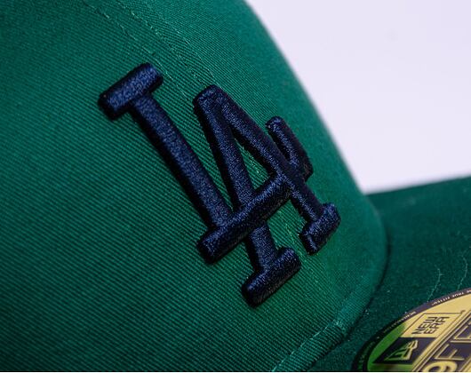 Kšiltovka New Era 59FIFTY MLB Patch 5 Los Angeles Dodgers Green