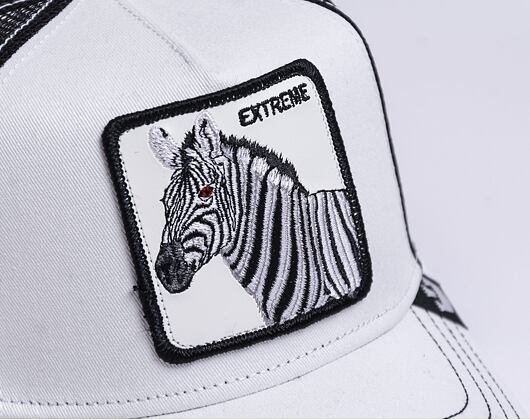 Dětská kšiltovka Goorin - Little Stripe Trucker - White