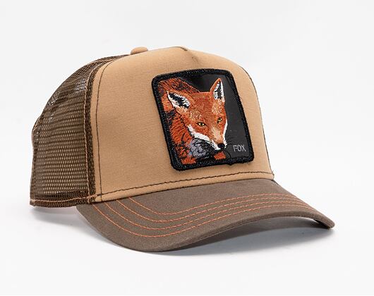 Kšiltovka Goorin - The Fox Trucker - Brown
