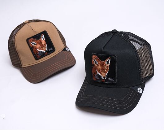 Kšiltovka Goorin - The Fox Trucker - Black