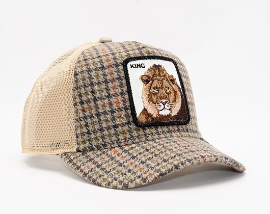 Kšiltovka Goorin - Lodge King Trucker - Olive