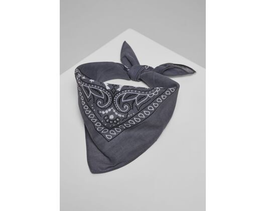 Šátek Urban Classics Bandana Dark Grey