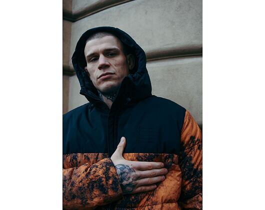 Bunda Champion Hooded Jacket ABW/ALLOVER/NBK