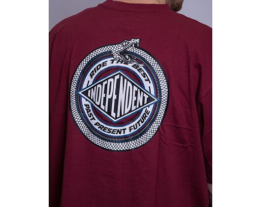 Triko Independent Eternal T-Shirt Maroon