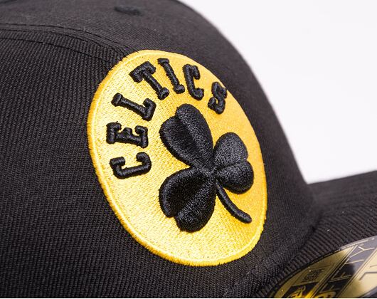 Kšiltovka New Era 59FIFTY Seasonal Basic NBA Boston Celtics Black / Gold