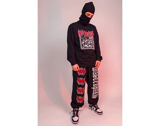 Triko Wasted Paris Longsleeve Field - Black